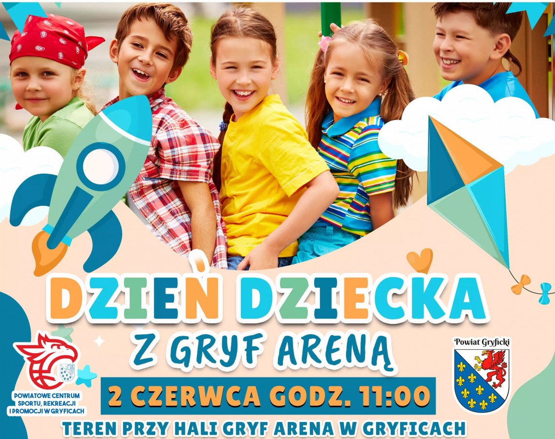 Zapraszamy na Dzień Dziecka z Gryf Areną!