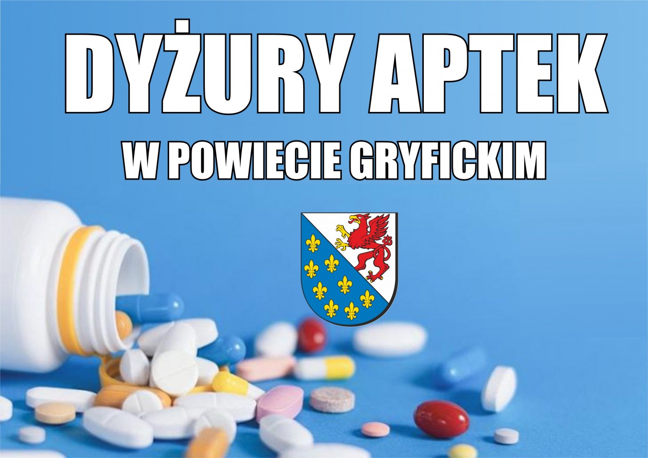 Dyżury aptek w Powiecie Gryfickim